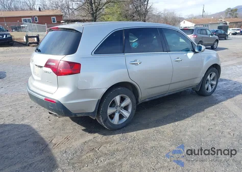 2012 Acura Mdx Technology Package z USA, uszkodzony, nr VIN 2HNYD2H36CH549360